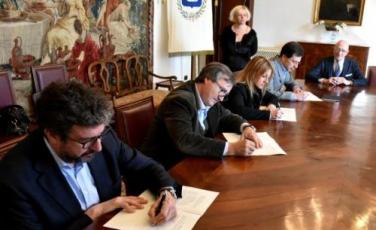 Firmata la convenzione per la sicurezza urbana (foto: Comune di Venezia)